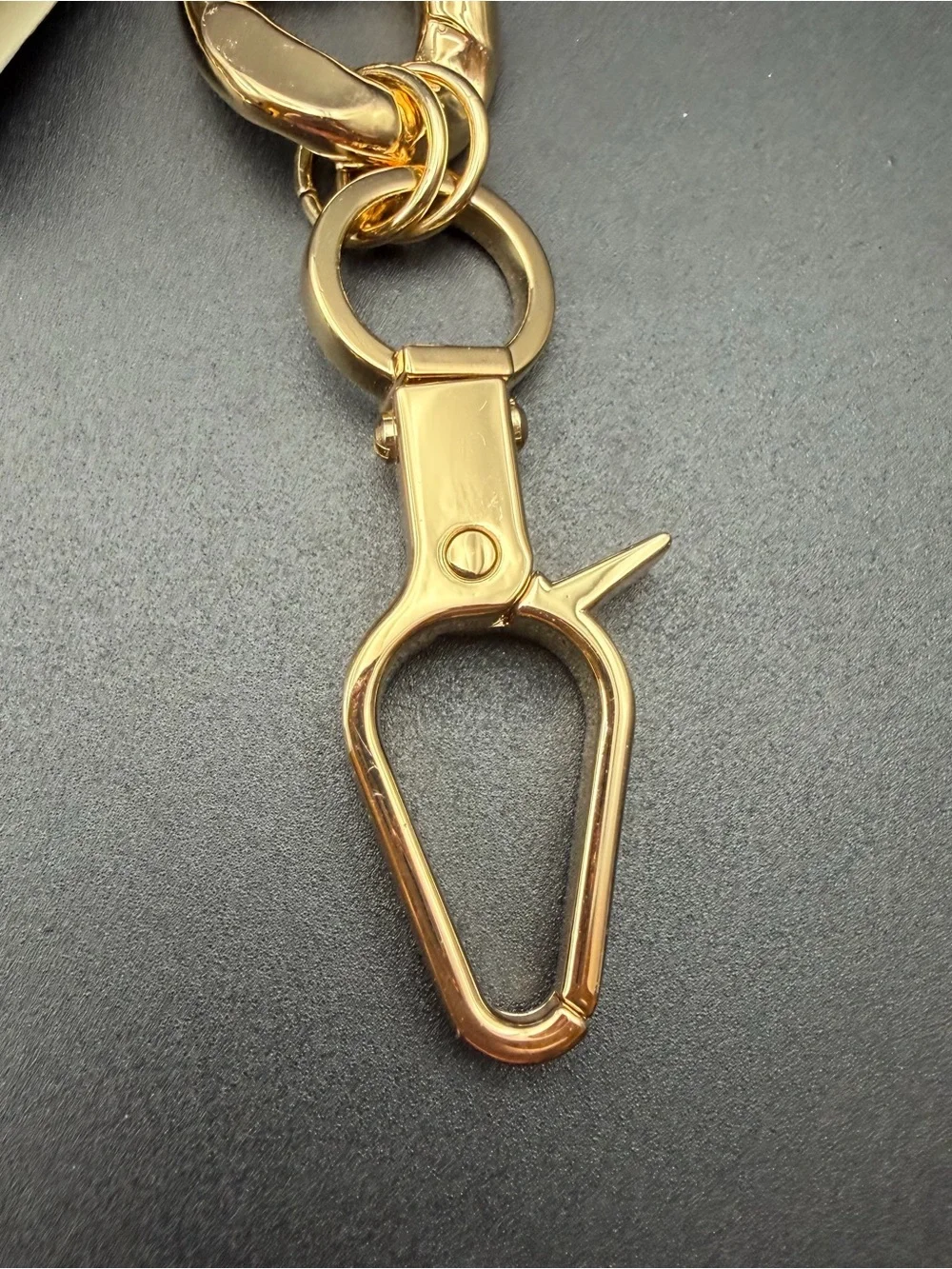 Sans Beast Elemental Chain Bag Strap in Shiny Gold #818. New with Tag!